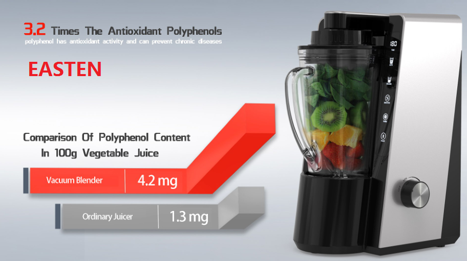 China 1.2 Liters Vacuum Blender VM800 Manufactured by Easten/ 800W Vacuum Juice Blender Price
