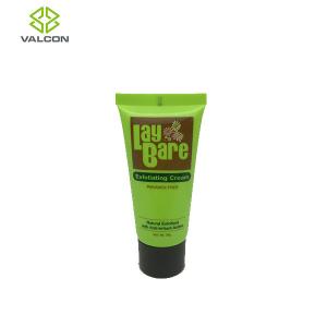 China Offset Printing Empty Plastic Tubes End Sealed Exfoliating Cream Use on sale