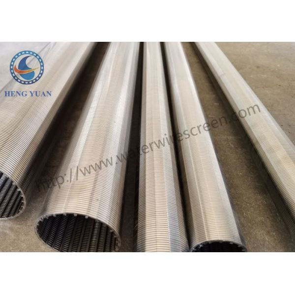 Slot 60 Johnson Wire Screen Wedge Shaped Filter Element For Screening