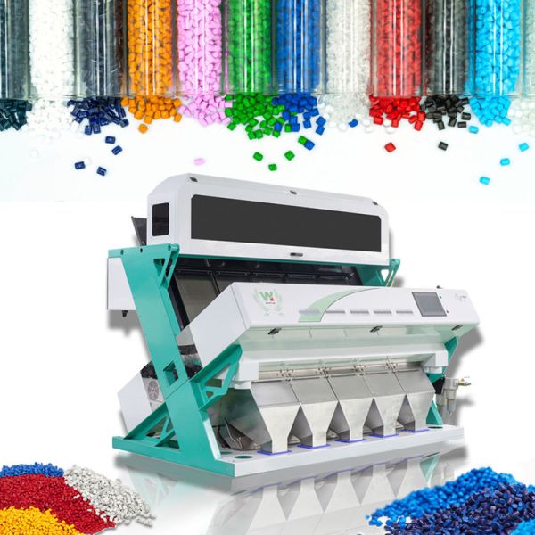 Wenyao 5 Chute Recycled Plastic Color Sorting Machine Intelligent PET PVC Color Sorter