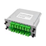 Cassette 1x16 PLC Splitter LGX 1 Input 16 Outputs With SC APC Adapter