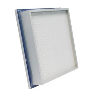 China Custom Size High Efficiency HEPA Filter 99.995% H13-U17 With Jelly Glue Seal on sale