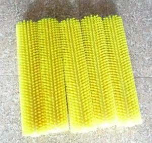 Quality Custom Nylon Bristle Cleaning Brush Roller Cylindrical for sale
