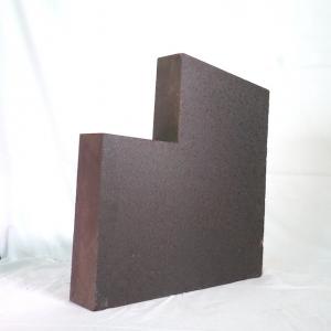 China Directed Bonded Magnesite Chrome Kiln Refractory Brick For Glass Furnace Lining on sale