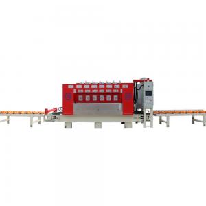 Quality Grinding Function PLC Automatic Continuous Granite Marble Stone Bush Hammering Machine for sale