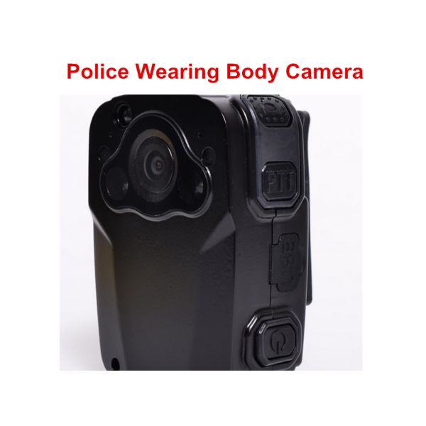 Wearable Night Vision Body Camera , Personal Body Video Camera Built In 32G TF Card