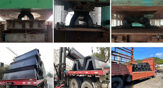 V Type Dock Mounted Fenders Wear Resisting Anti Collision