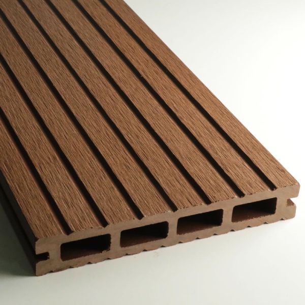UV Protection WPC Decking Panel Composite Lumber Decking Boards ISO