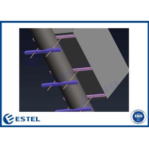 Quality Double Wall 9U ISO9001 Outdoor Pole Mount Enclosure for sale