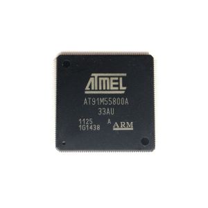 Quality AT91M55800A-33AU ARM Microprocessors MCU Chips Integrated Circuits IC for sale
