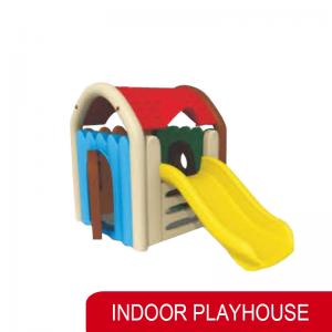 Quality Non Toxic Indoor Cubby House With Slide Popular Baby Playground Sets for sale