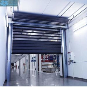 China Wind Resistance 1.7KW 220V High Speed Spiral Door on sale