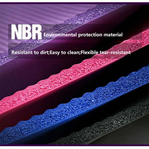 Extra Thick 71Inch NBR Exercise Mat Foam anti tear High Density Yoga Mat