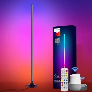 China CCT 2500K-6500K RGB Corner Lamp , Dimmable Color Changing LED Corner Floor Lamp on sale