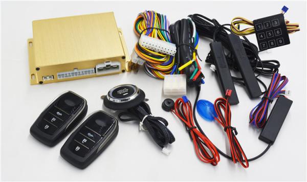 Buy Car Ignition Invisible Alarm Engine Start Stop System Remote Starter One Way Type at wholesale prices