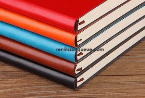 Quality Custom agenda diary, Cheap A5 pu leather notebook with elastic band for sale