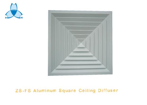 Buy Lattice Ventilation Square Commercial Air Diffusers , Air Diffusers For Drop Ceilings at wholesale prices