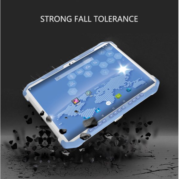 Multifunctional Biometric Rugged Tablets PC HF UHF RFID Reader High Capacity 9000mAh