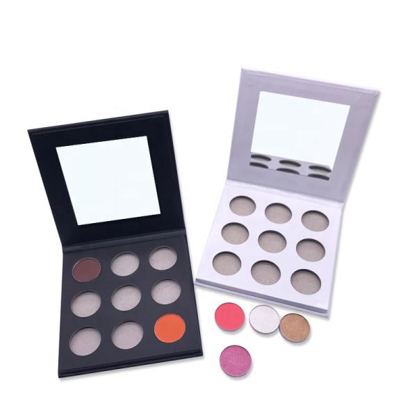 Buy Pantone Empty Eyeshadow Palette Recyclable Paper Boxes Matte Varnishing at wholesale prices