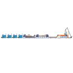 Screw Based Polypropylene PP Strap Production Line Fully Automatic
