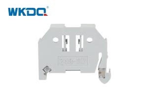 Quality 249-117 End Stop and Bracket Terminal Blocks Din Rail 35mm In Distribution Panel for sale