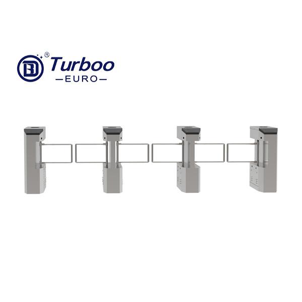 Buy SUS 304 Swing Barrier Gate Automatic Access Control Security Turnstile Pass Width 1100mm at wholesale prices