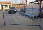 Professional Freestanding Chain Link Fence Panels , Portable Construction Fence