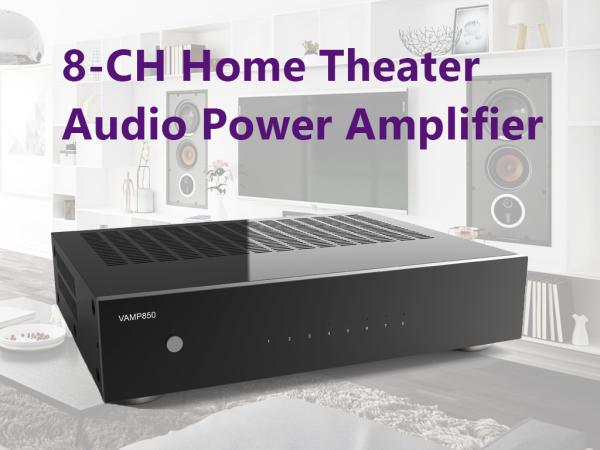 Buy 8-Channel Stereo Power Amplifier - 800 Watts Maximum Power Output Multi-Zone Audio Source Mixer Receiver at wholesale prices