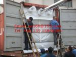 20ft PP woven dry bulk container liner for PE resin , Easy loading and unloading