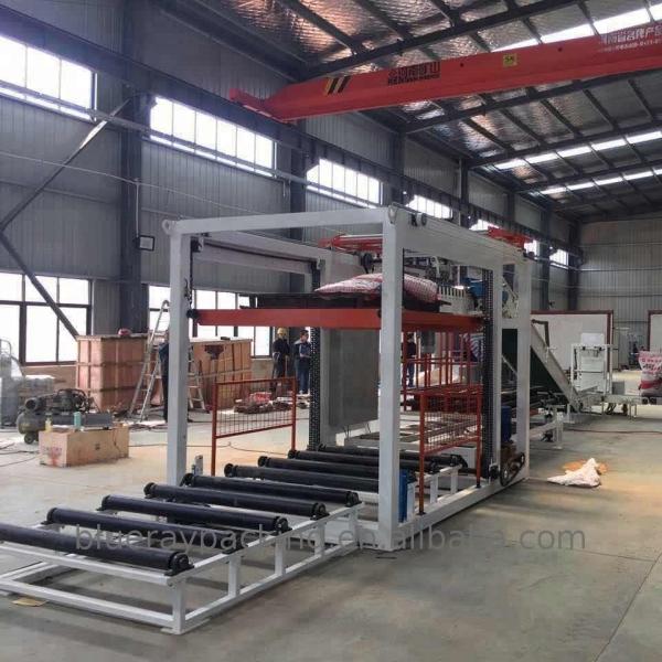 Buy 3000kg Automatic Bag Stacking Machine 1/3 Cost Of Robot Palletizer at wholesale prices