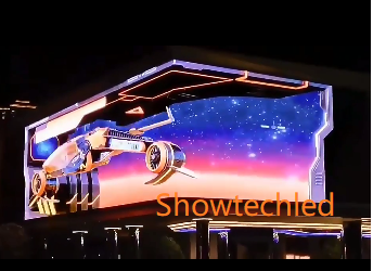 6500cd/M2 3D LED Display Screen 3840Hz LED Mesh Screen Outdoor 1000 X 1000mm