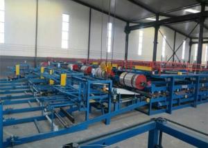 Quality Automatic EPS Sandwich Panel Roll Forming Machine With PLC Control System for sale