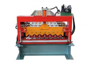 China Fully Automatic Corrugated Sheet Making Machine , 13 Rows Corrugated Metal Roofing Machine on sale