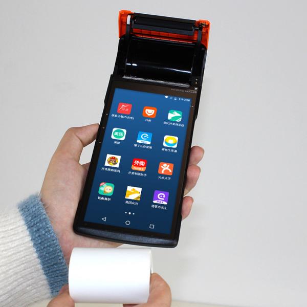 Buy Multifunctional 7.1 Smart Android Handheld POS Terminal Mini Printer at wholesale prices