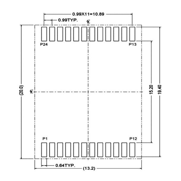 L22N006-0 1G Base - T One Port Lan Filter Ethernet Magnetic Transformers