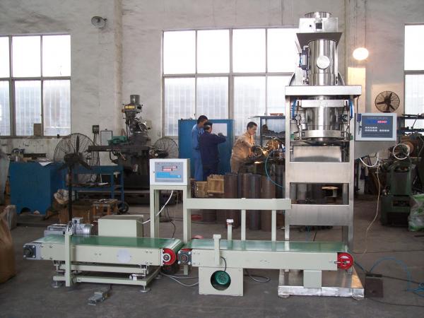 Buy Powder Packing Semi Automatic Bagging Machine Compressed Air 0.4 m3 / Hour at wholesale prices