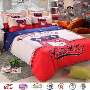 Quality fashion  Quilts cartoon hello kitty  Bedding and Quilt Cover Sets，3D bed cover+3D pillow sets for sale