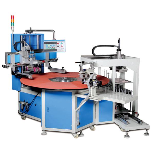 Buy Multi Station Screen Printing Machine Rotary Table For Vans New Balance Puma at wholesale prices