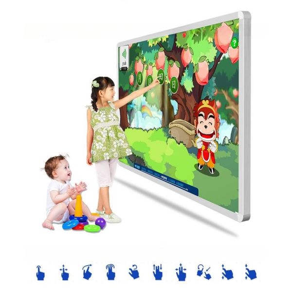 32 inch touch kiosk all-in-one PC, interactive Android monitor with capacitive touchscreen function