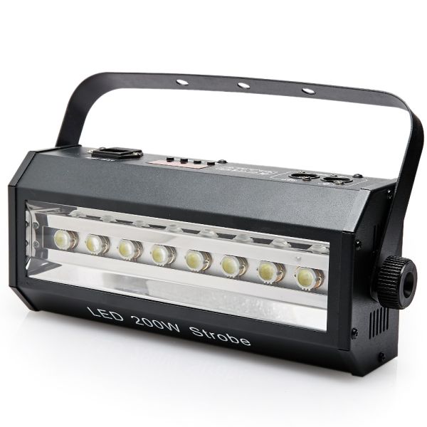 COB 200W LED Strobe Lights DMX Sound Control Party Disco Bar Projector Stage Light