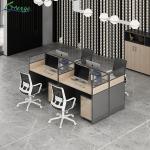 Customizable Screen Partition Work Position with Aluminum Alloy Frame Material