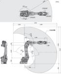 Industrial Robot Hand Yaskawa Welding Robot Arm BX130X 6 Axis