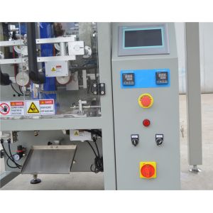 PLC Control Bag Sealing Machine , Stainless Steel Biscuit Packing Machine