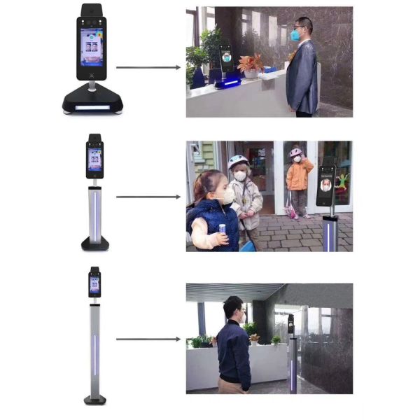 500cd/m2 21.5" 13.5W Access Control Digital Signage Face Recognition