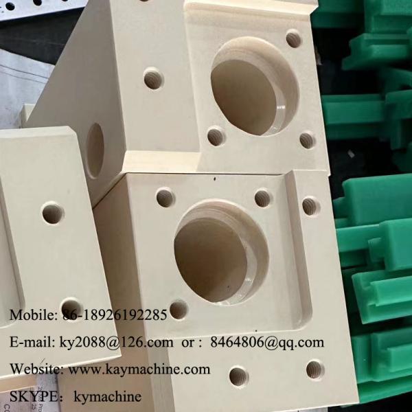 Buy Polyetheretherketone Tecapeek Custom Design 5 Axis CNC Machining Services For Nylon ABS PEEK PC Parts  Rapid Prototype CNC Machined Parts China manufacturer China factory China producer at wholesale prices