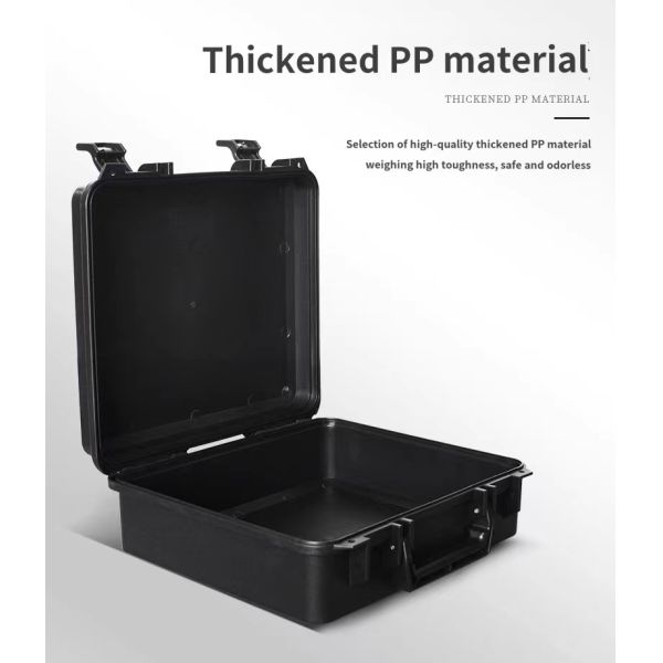 UV Protection Multifunctional Plastic Toolbox with 304 Hinges and Ergonomic Handle for Professional Use