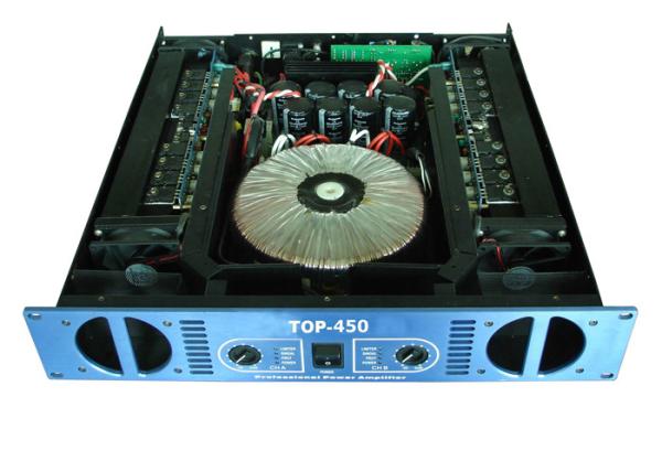 Buy 2 Channel Analog Audio Amplifier With Class H Good Sound 2×450W at wholesale prices