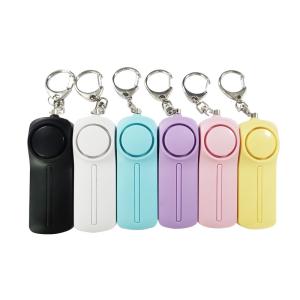 China Portable Keychain Alarm Self Defense 7 Colors Personal Alarms For Protection portable easy for use on sale