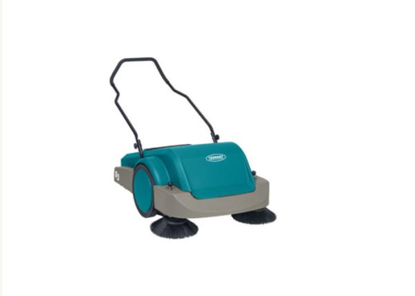 Buy Two Sided Brush Industrial Floor Sweeper Machine Pushing Force Simple Operation at wholesale prices