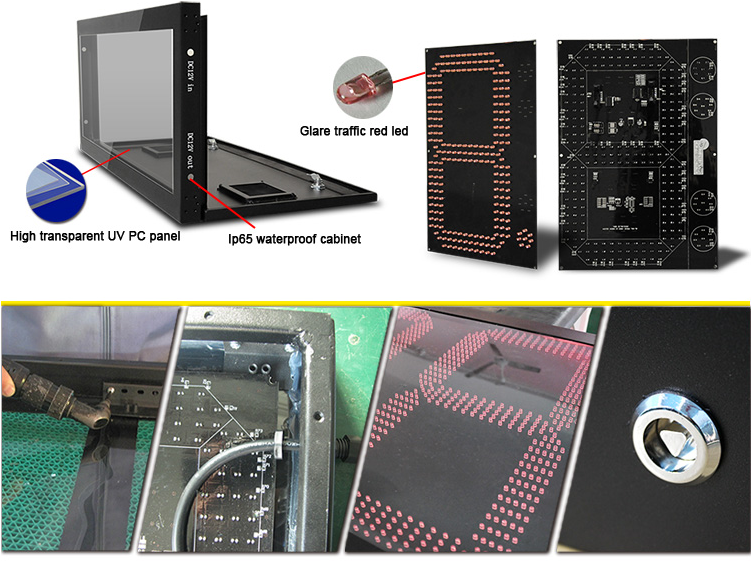 7 Segment Display Board Module Panel Numeric Board For Gas Stations Display Epistar Chip
